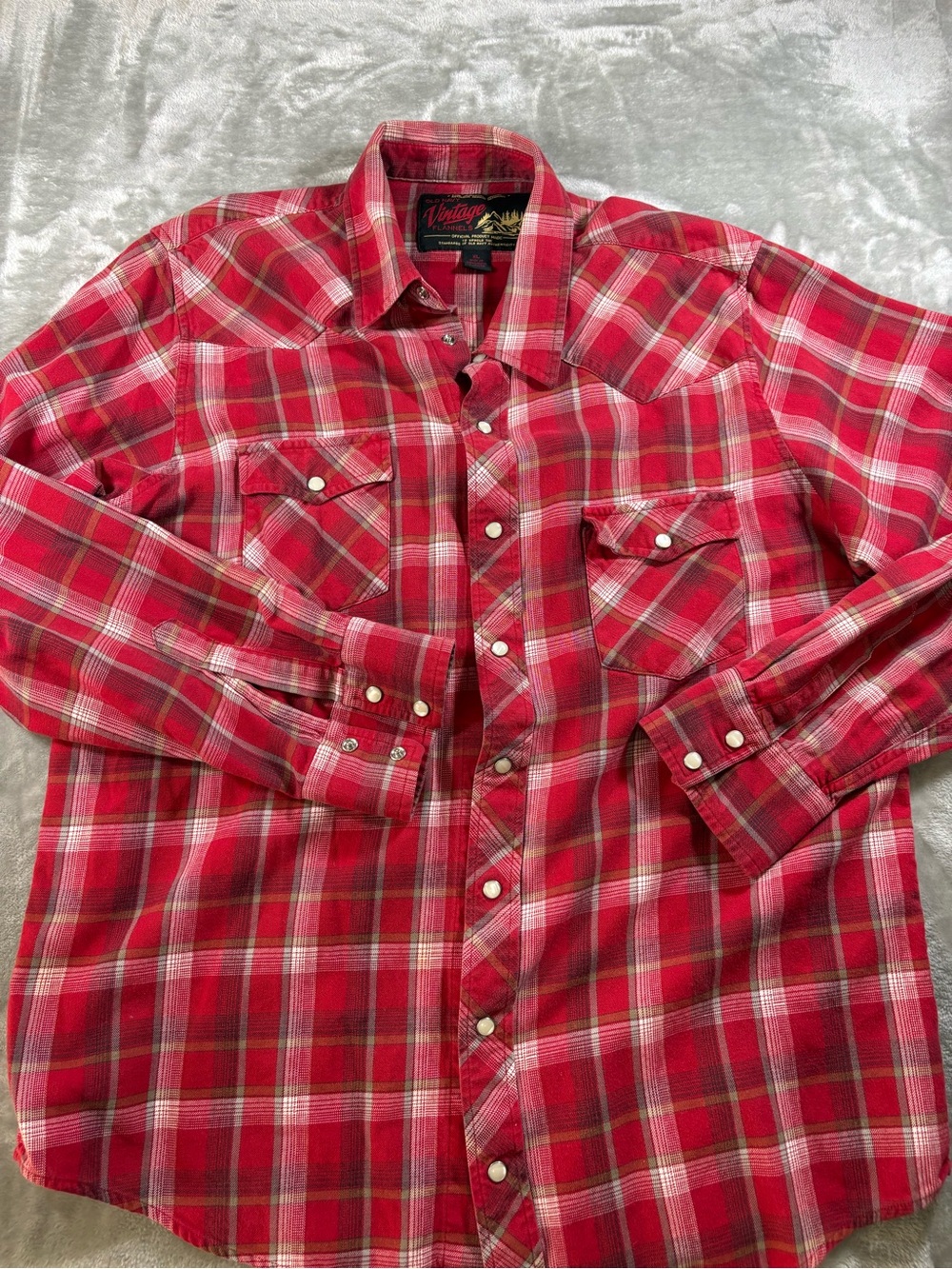 Old Navy Vintage Western Flannel XL